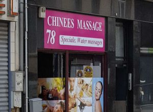 Overzichtskaartje van Chinese en Thai Massage in Antwerpen